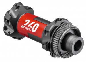 Mozzo RA DTSwiss240 Road DB Straightpull - 100mm/12mm TA, 24 fori