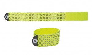 Nastro riflettente Wowow giallo - ca 15x95 cm, con chiusura in velcro