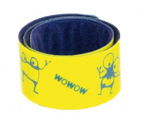 Nastro riflettente Wowow Goyo - giallo, 38x3cm, bambini, 2 pezzi