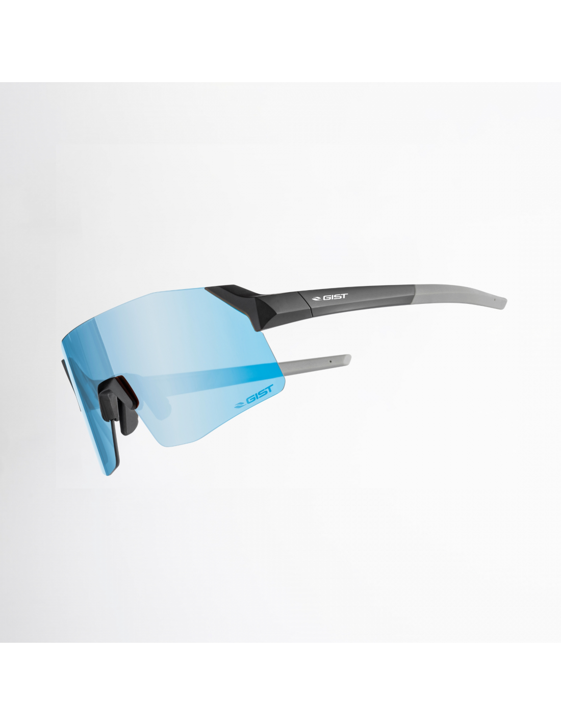 Occhiali Gist ROCKET  NERO - LENTE AZZURRA