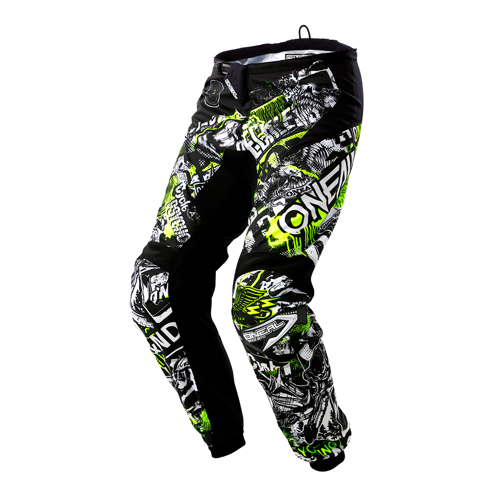 Pantaloni lunghi O'Neal ELEMENT Attack BLACK/HI-VIZ