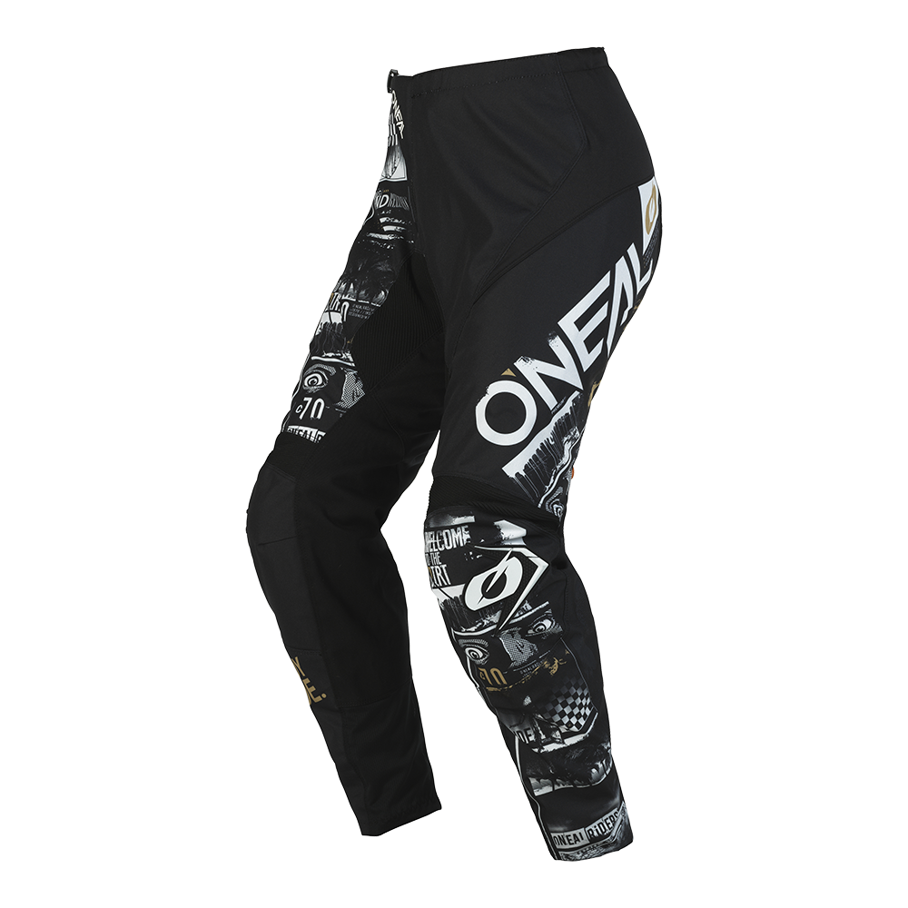 Pantaloni lunghi O'Neal ELEMENT YOUTH Attack NERO / BIANCO