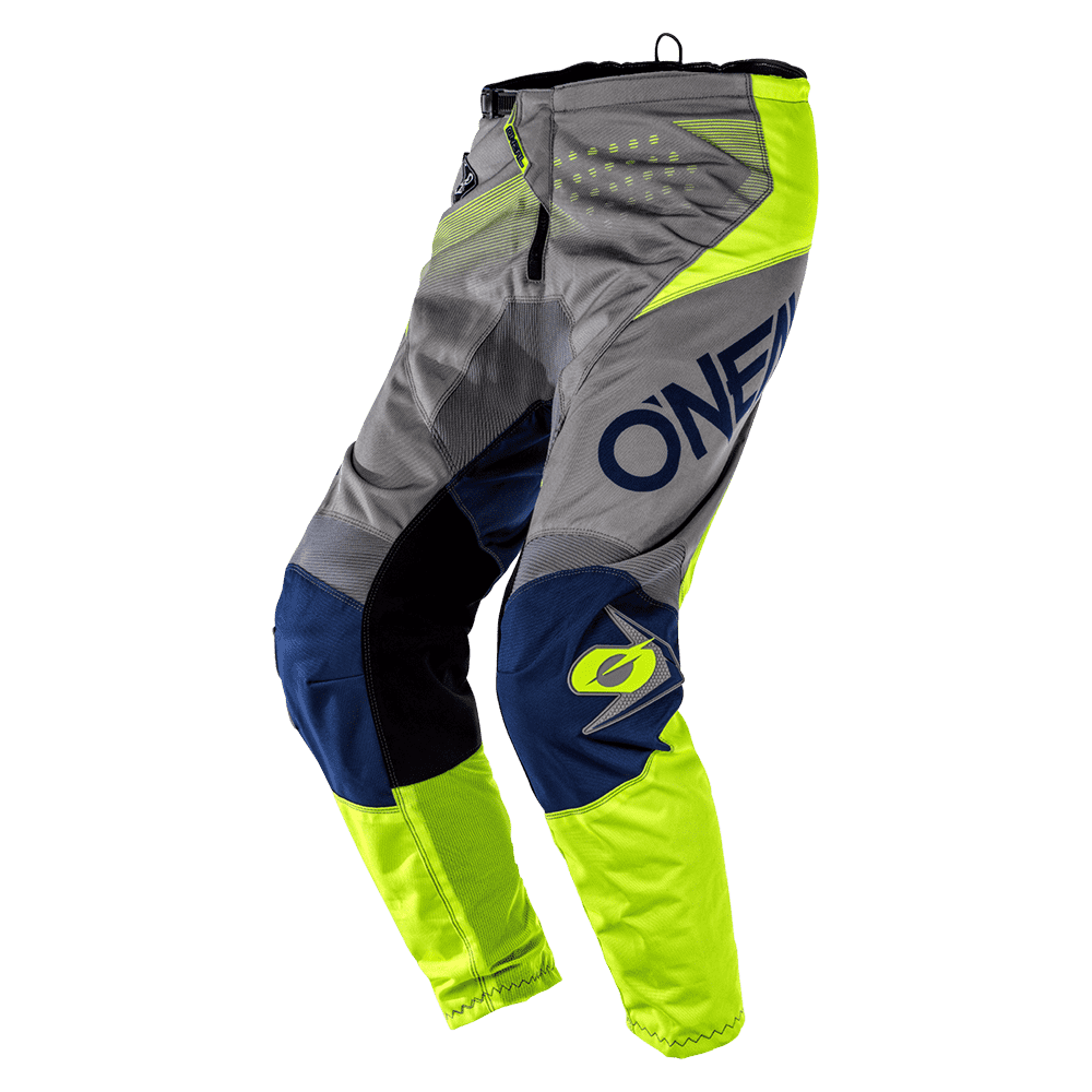 Pantaloni lunghi O'Neal ELEMENT YOUTH Factor GRAY/BLUE/NEON YELLOW