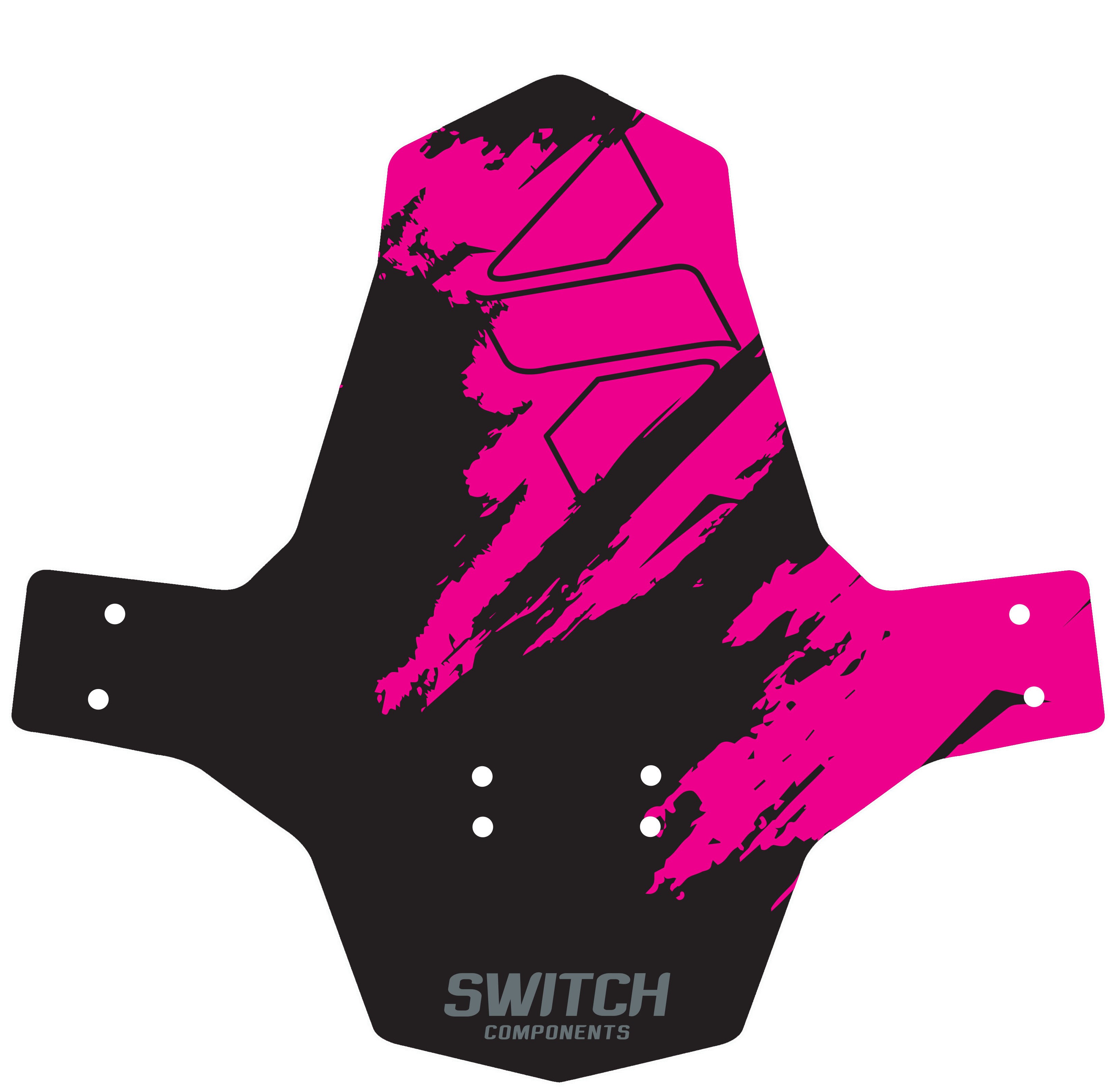 Parafango anteriore Mud Switch  FUXIA