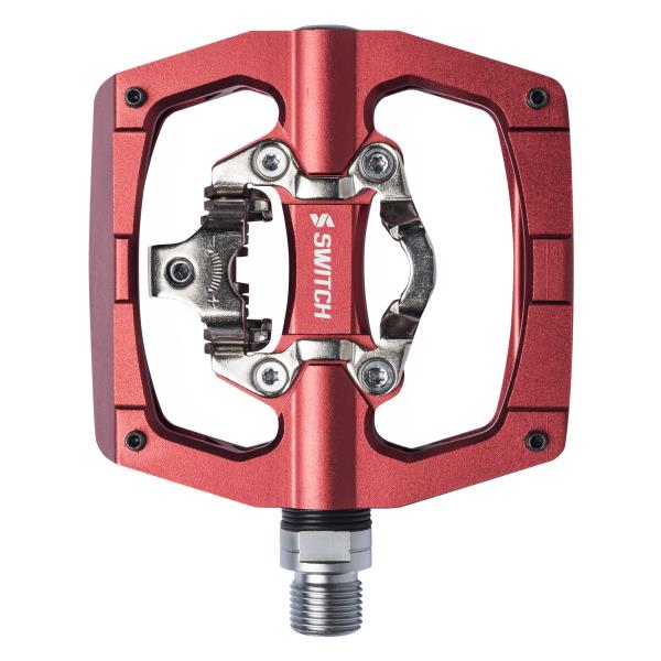 Pedale Switch No Foot Dual  ROSSO