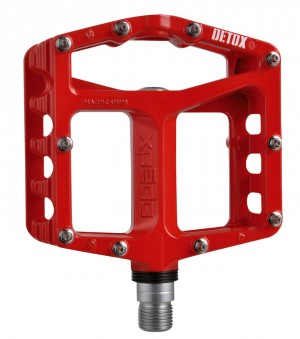 Pedali MTB Xpedo Detox XMX23MC - 9/16", rosso