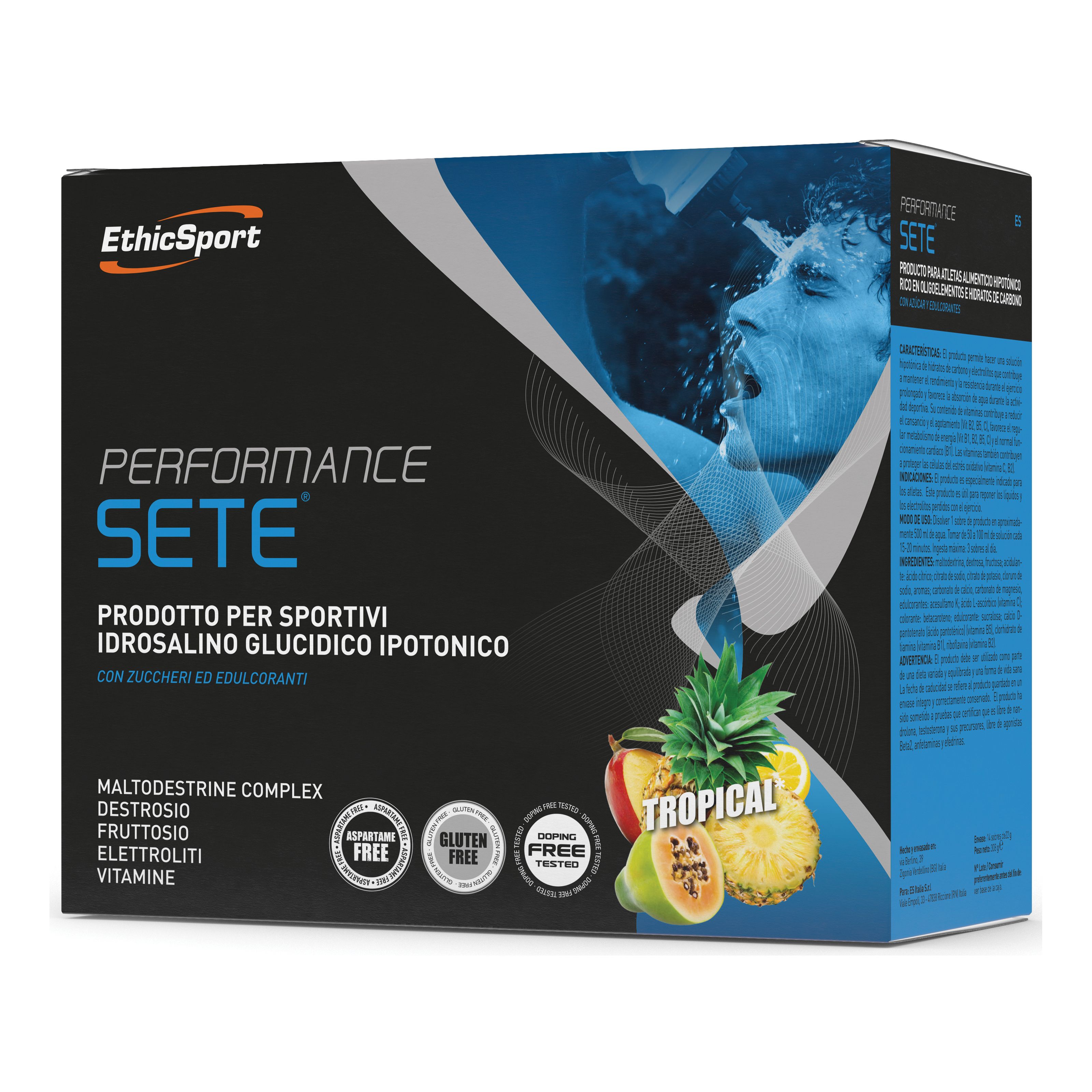 ETHICSPORT PERFORMANCE SETE Tropical - Conf.14 bustine 22 g.  