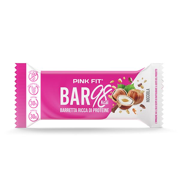 PINK FIT BAR 98 Kcal Nocciola - Barretta 30 gr.  