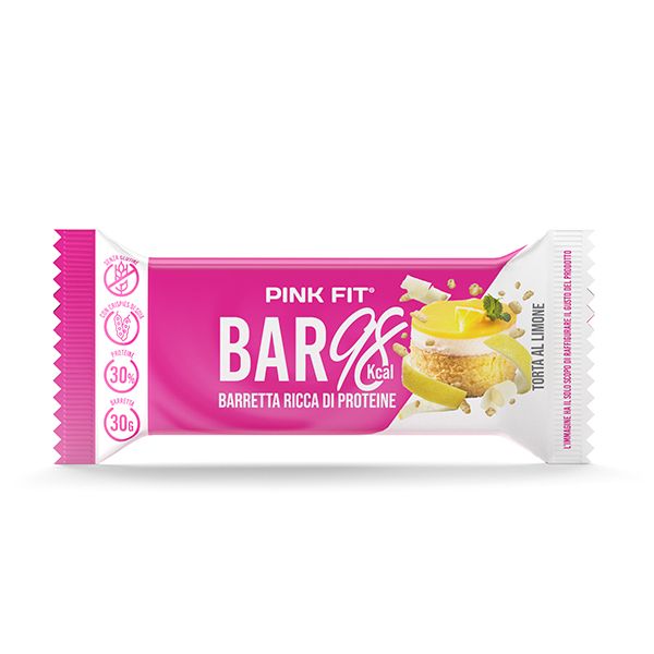 PINK FIT BAR 98 Kcal Torta Limone - Barretta 30 gr.  