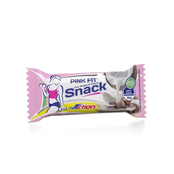 PINK FIT SNACK Cocco Cioccolato - Barretta 30 gr.  