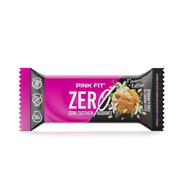 PINK FIT ZERO Amaretto e Fiori D'arancio - Barretta 30 gr.  