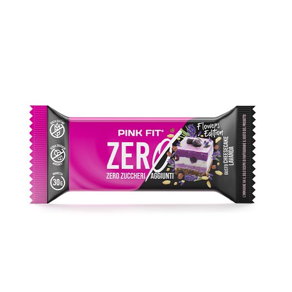 PINK FIT ZERO Cheesecake e Lavanda - Barretta 30 gr.  