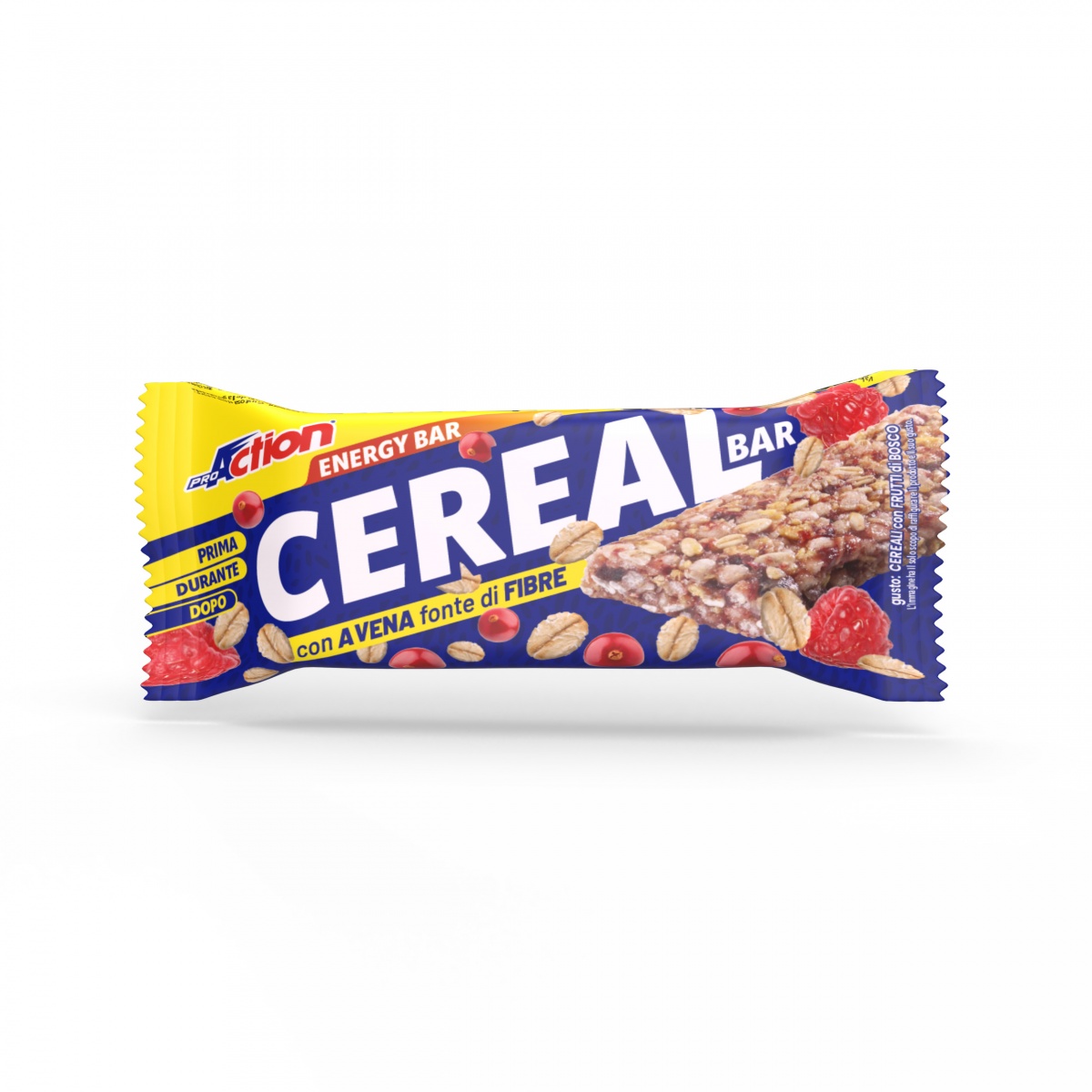 ProAction CEREAL BAR Frutti di Bosco - Barretta 45 gr.  