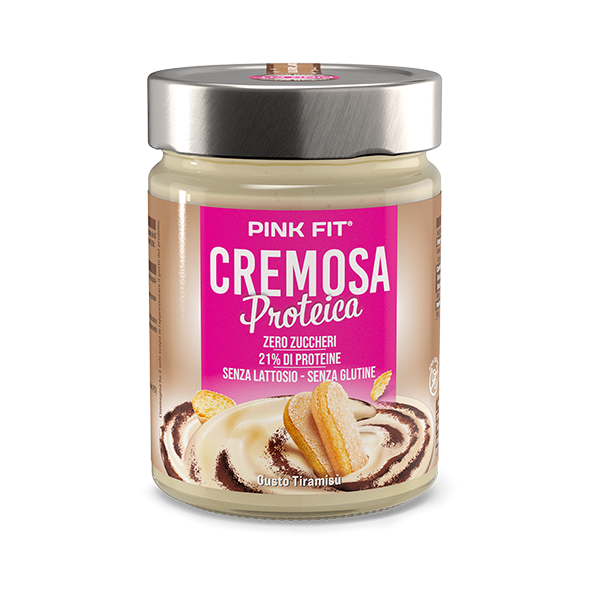 ProAction PINK FIT CREMOSA PROTEICA Tiramis - Barattolo 300 gr.  