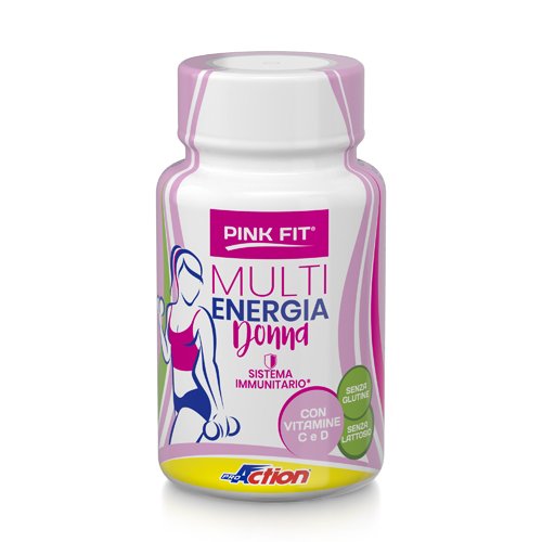 ProAction PINK FIT MULTIENERGIA DONNA - Barattolo 30cpr.  