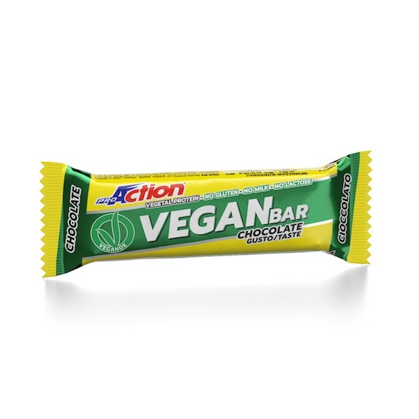 ProAction VEGAN BAR Cioccolato - Barretta 40 gr.  