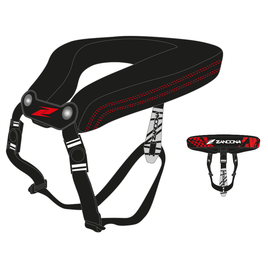 Protezione collo Neck Guard Pro  NERO