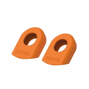 Protezione pedivelle Zefal Crank Armor - arancione al paio