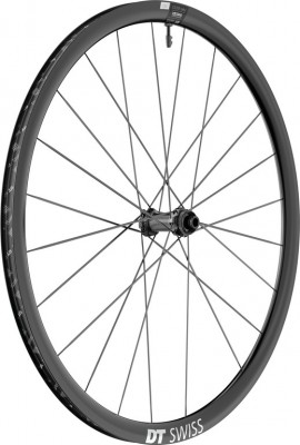 RA DT Swiss AR 1600 Spline 30DB 28"/20mm - allum., nero, Center Lock, 100/12 TA