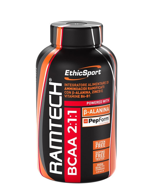 ETHICSPORT RAMTECH BCAA 2:1:1 - Barattolo 120cpr.  