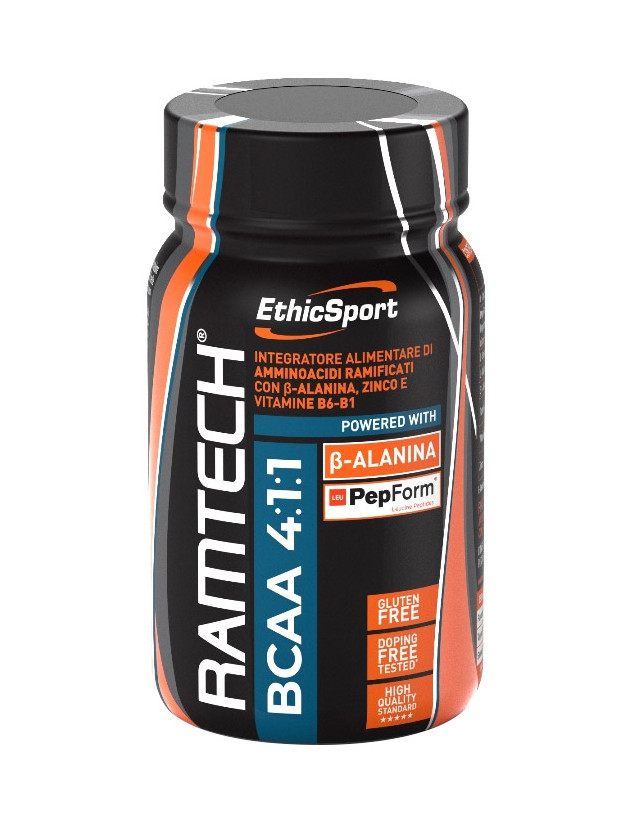 ETHICSPORT RAMTECH BCAA 4:1:1 - Barattolo 120cpr.  