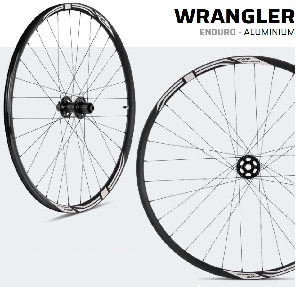 Coppia Ruote FIR Wrangler 27,5" Boost Enduro NERO