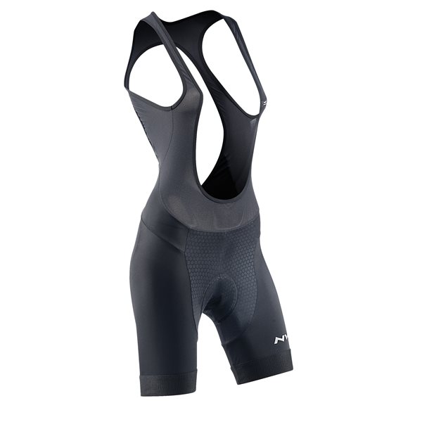 Salopette Donna Corta Northwave Active Woman Bibshort BLACK