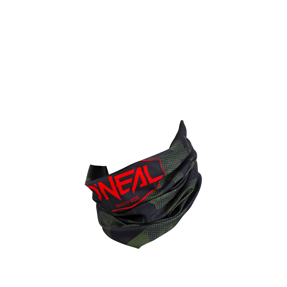 Scaldacollo O'Neal NECKWARMER Covert UNICA BLACK/GREEN