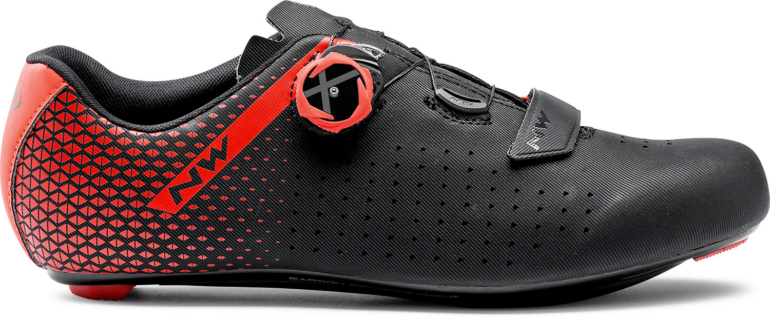 Scarpe da Corsa Northwave Core Plus 2 BLACK-RED