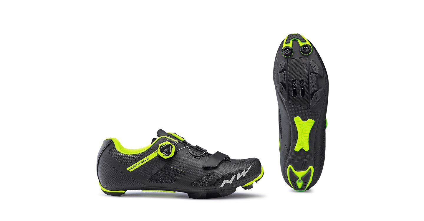 Scarpe MTB Northwave Razer BLACK-YELLOW FLUO