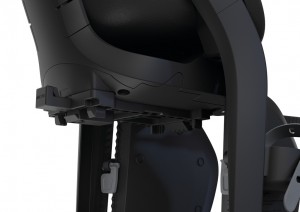 Seggiolino Thule Yepp 2 MIK HD - nero, montaggio portapacchi