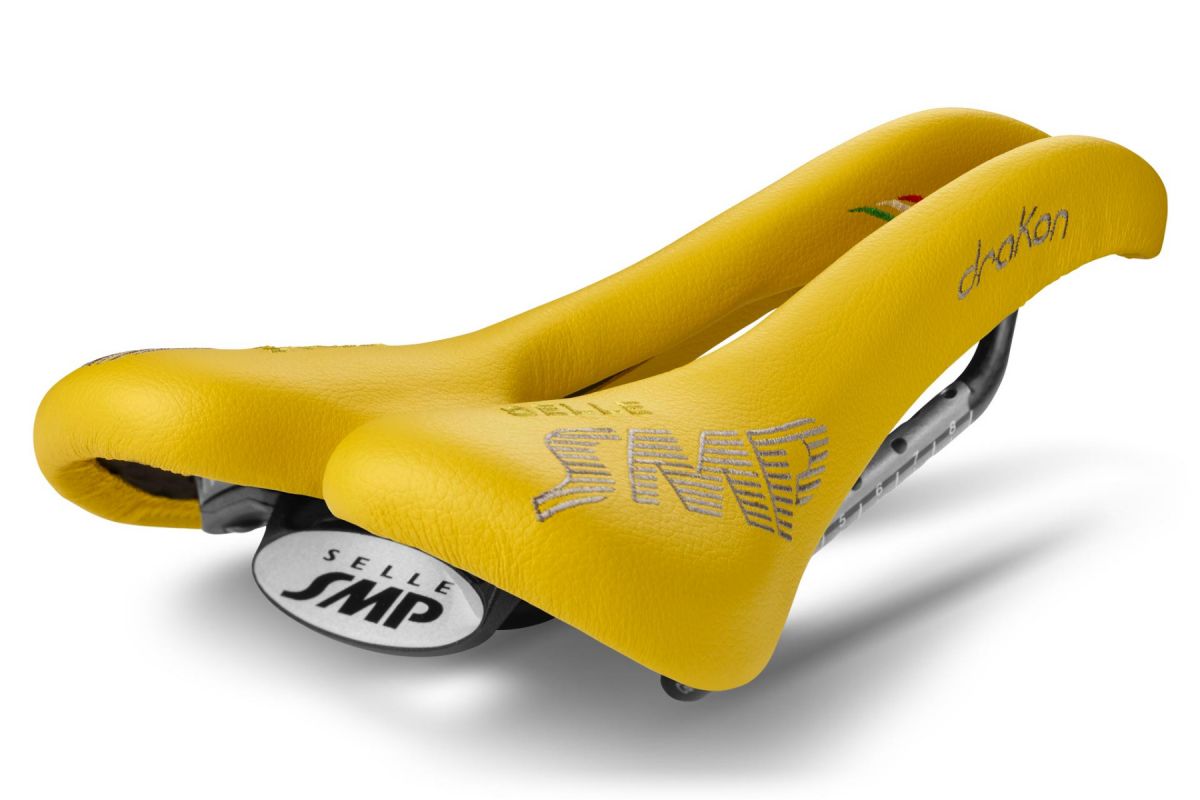 Sella SMP DRAKON Carbon  GIALLO