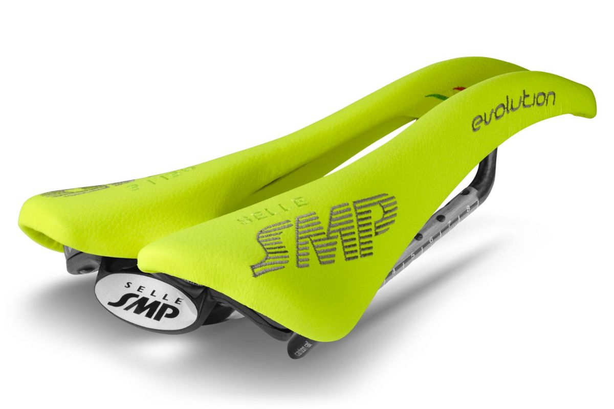 Sella SMP EVOLUTION Carbon  GIALLO FLUO