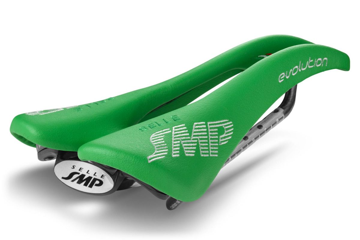 Sella SMP EVOLUTION Carbon  VERDE ITALIA