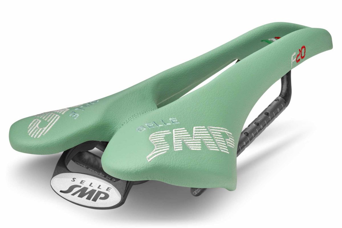 Sella SMP F20 Carbon  VERDE BIANCHI