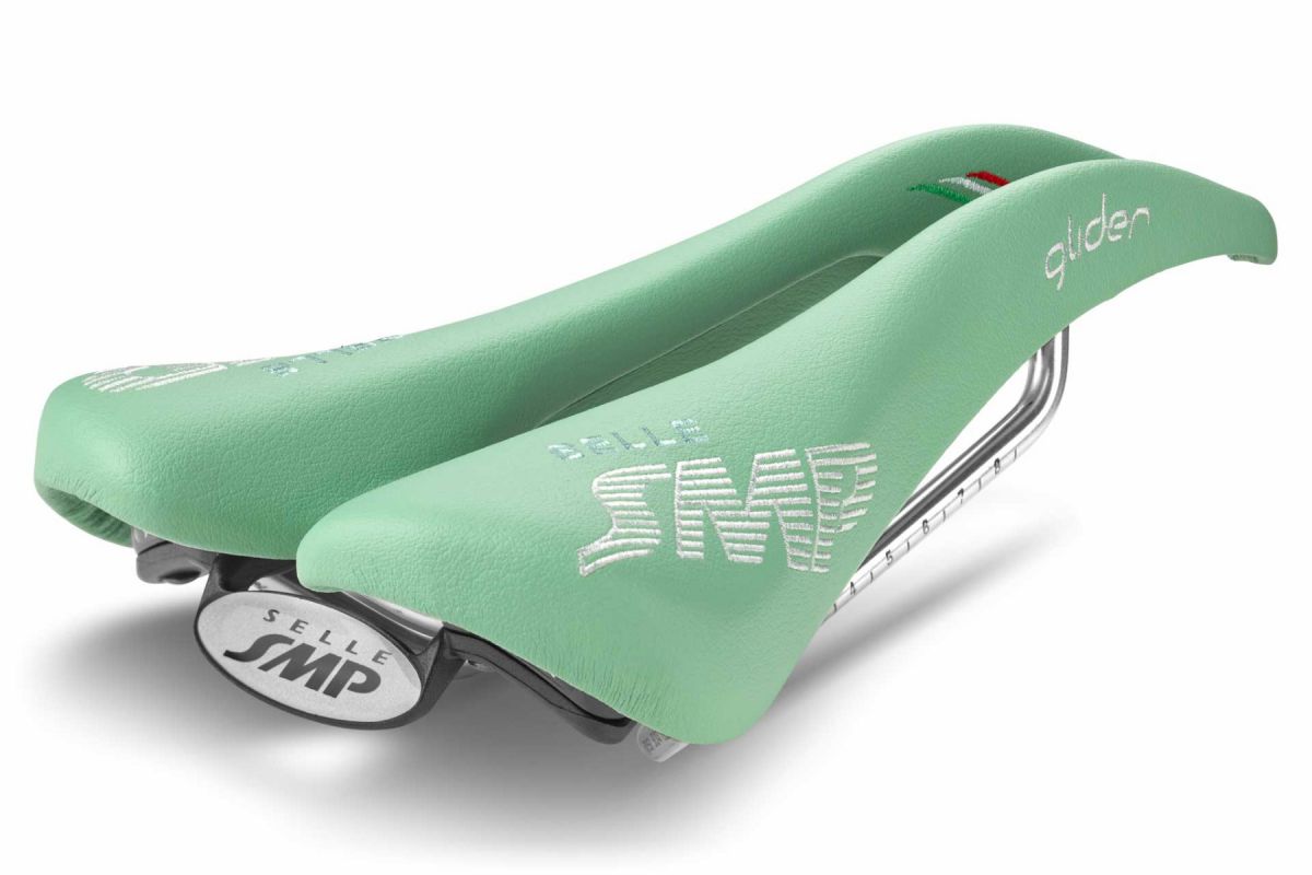 Sella SMP GLIDER  VERDE BIANCHI