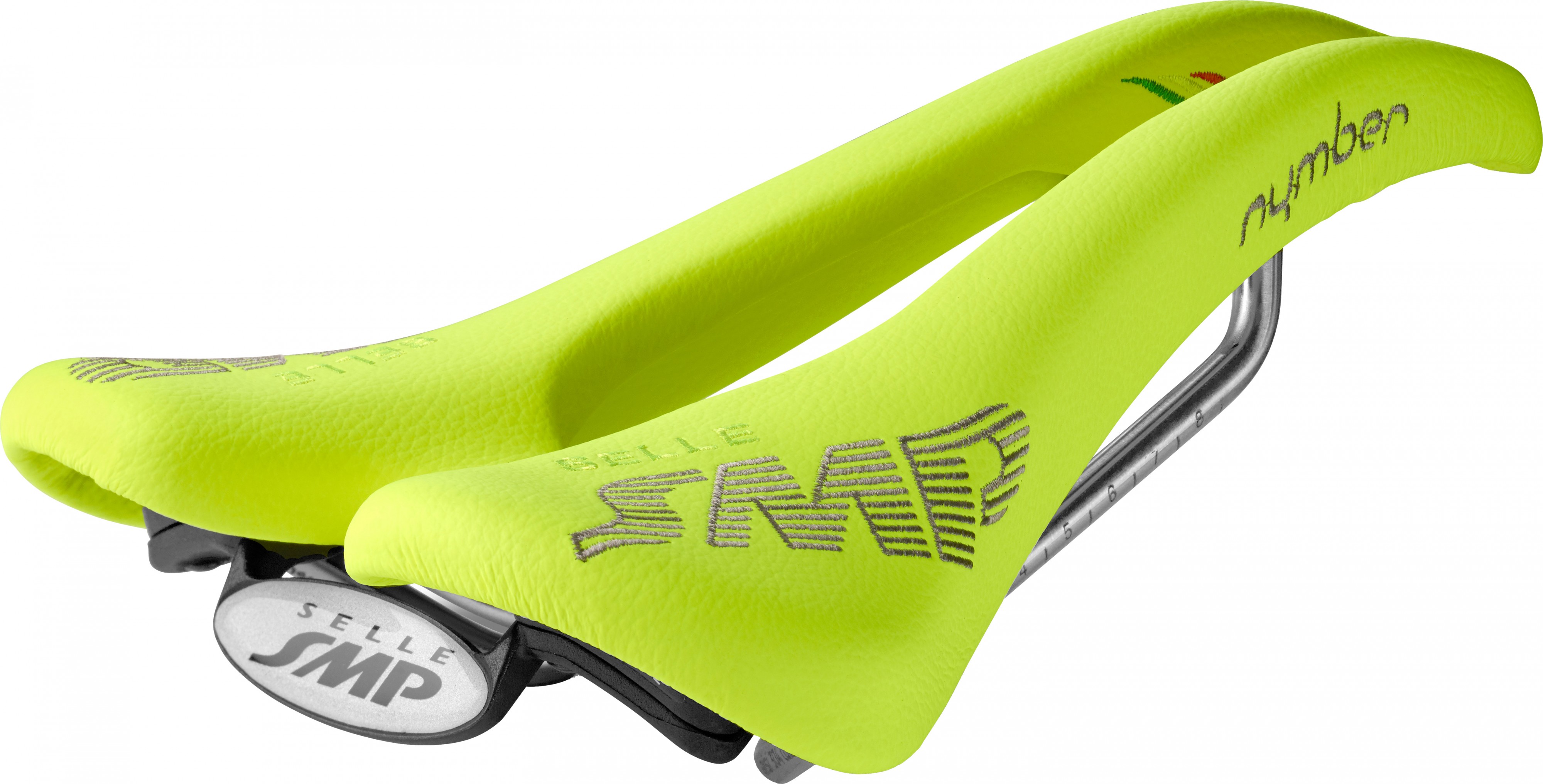 Sella SMP NYMBER Carbon  GIALLO FLUO