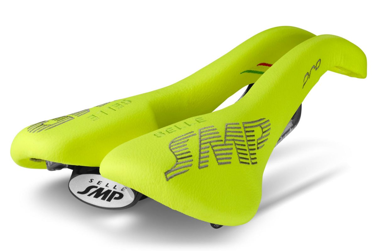 Sella SMP PRO Carbon  GIALLO FLUO