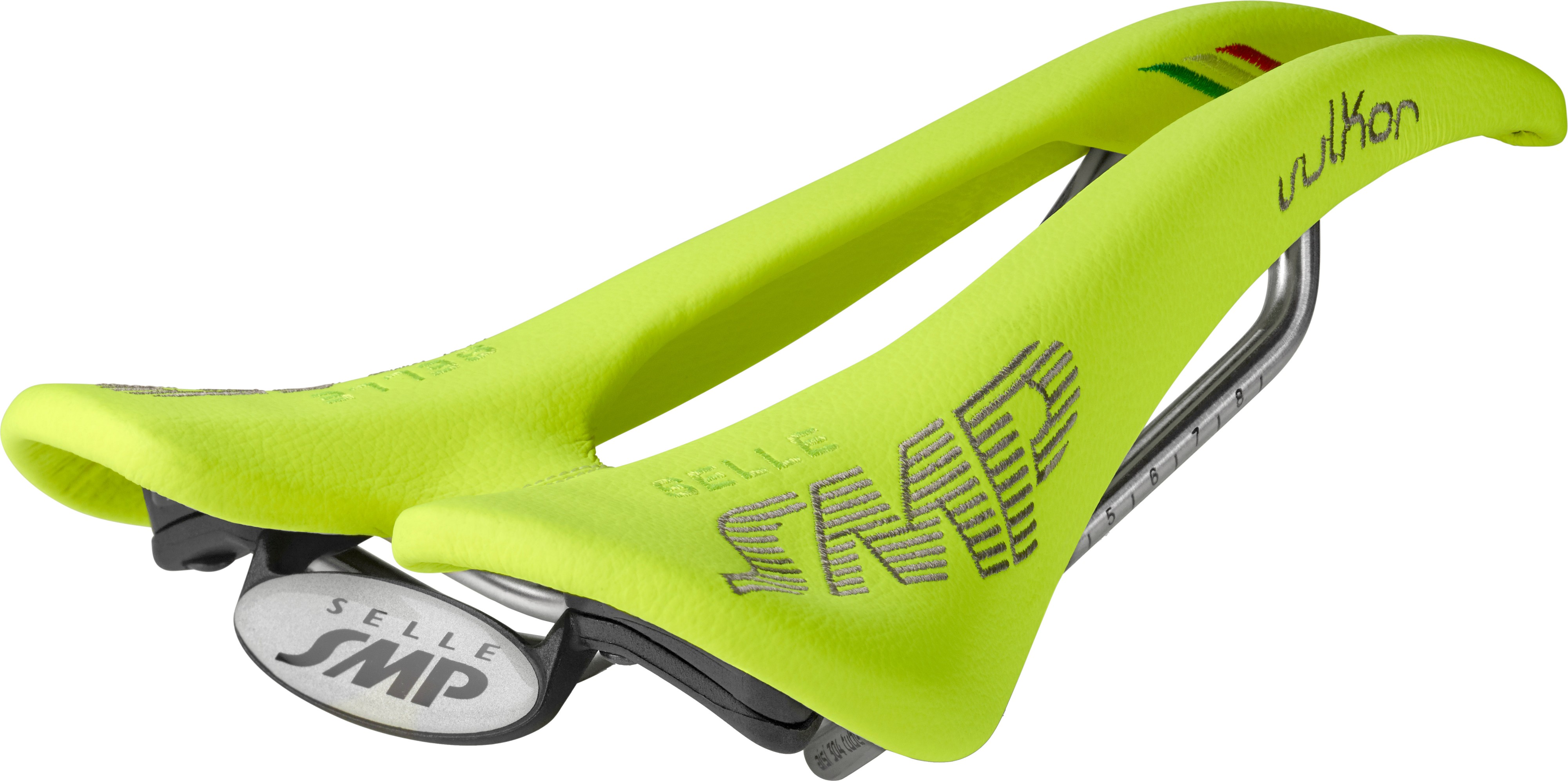 Sella SMP VULKOR Carbon  GIALLO FLUO