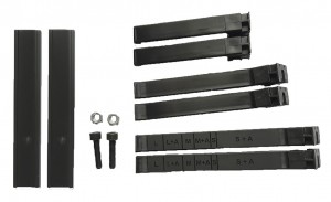Set fissaggio per parafanghi Zefal - per NoMud, RM29 e RS75, nero
