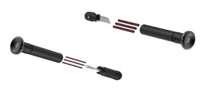 Set riparazioneTubeless Zefal Z Bar Plug - manopole+ kit: lama,attrezz,chiavi valv