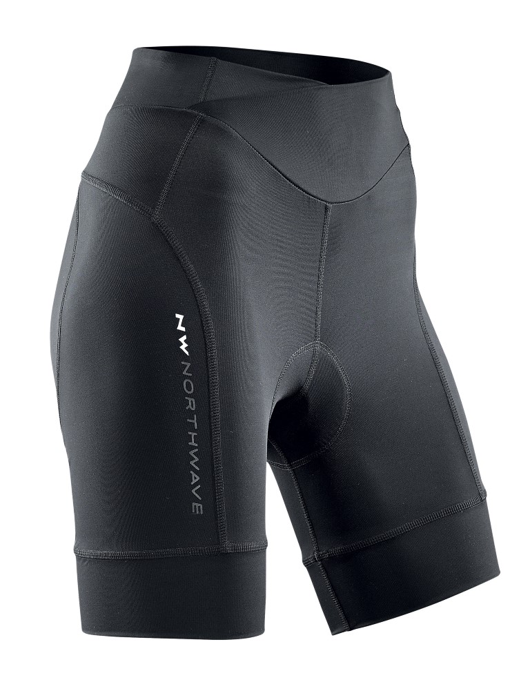Pantaloni Corti Donna Ciclismo Northwave Crystal 2 Shorts BLACK