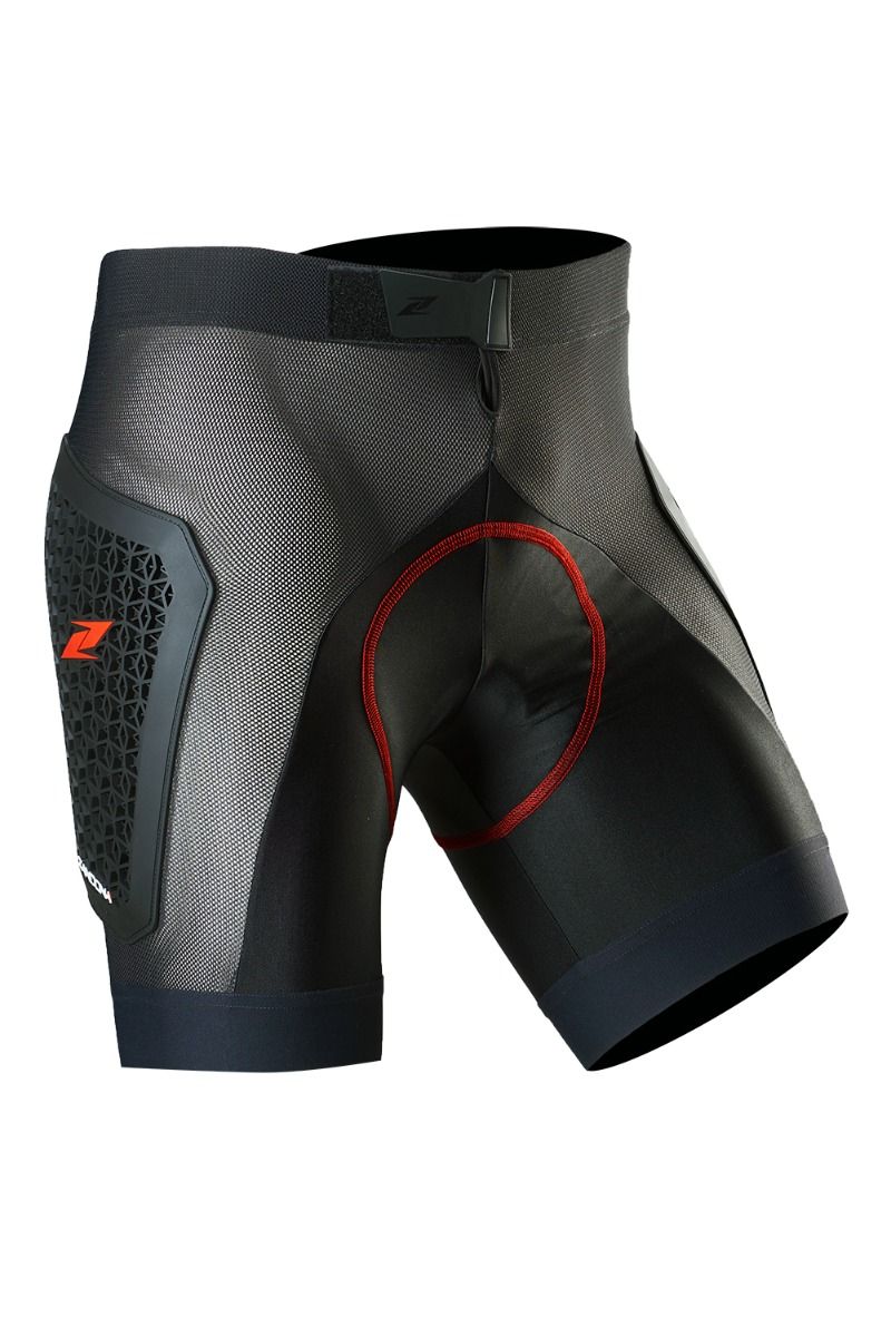 Shorts protettivi Zandon NETCUBE MTB SHORTS NERO