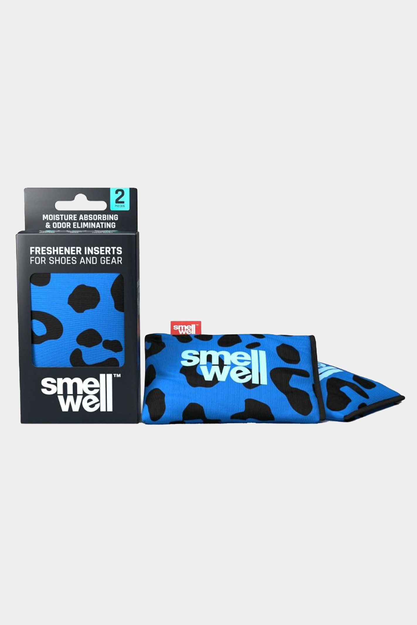 SMELL WELL 2x deodorante scarpe/tessuti  LEOPARD BLUE