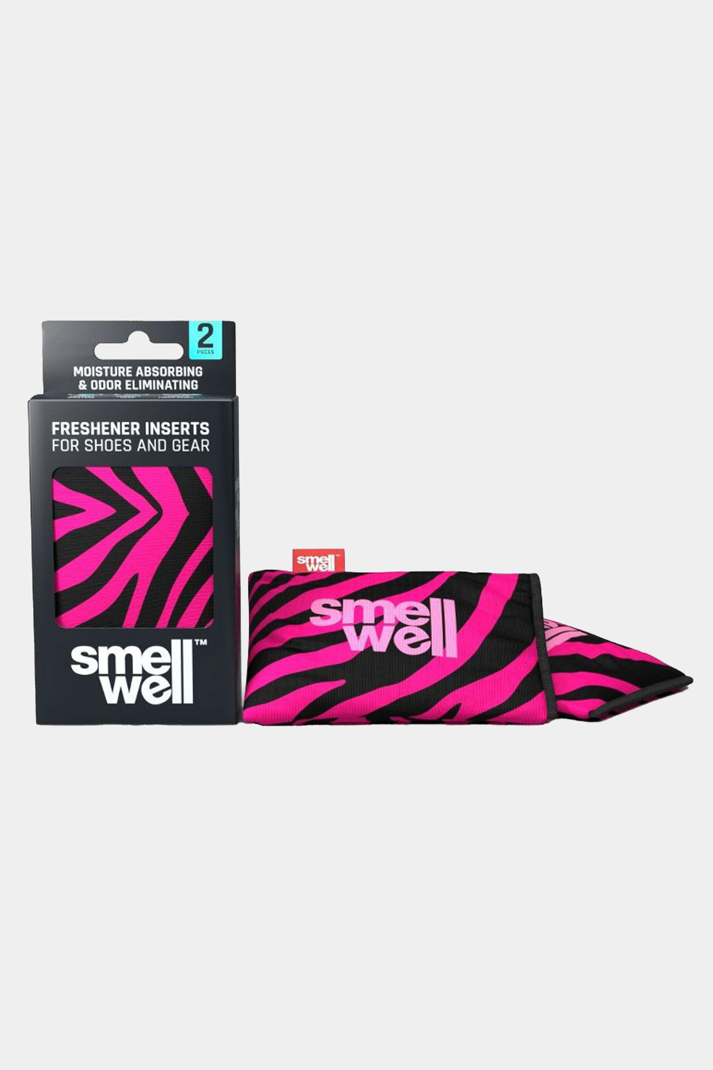 SMELL WELL 2x deodorante scarpe/tessuti  PINK ZEBRA