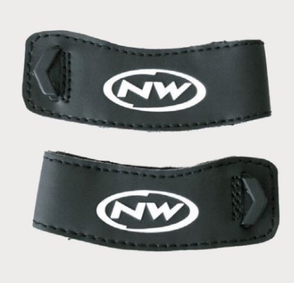 Kit ricambio cinturino ankle strap SBS scarpe Northwave  BLACK-WHITE