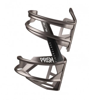 Supporto borraccia Elite Prism - sinistro, titanio/nero