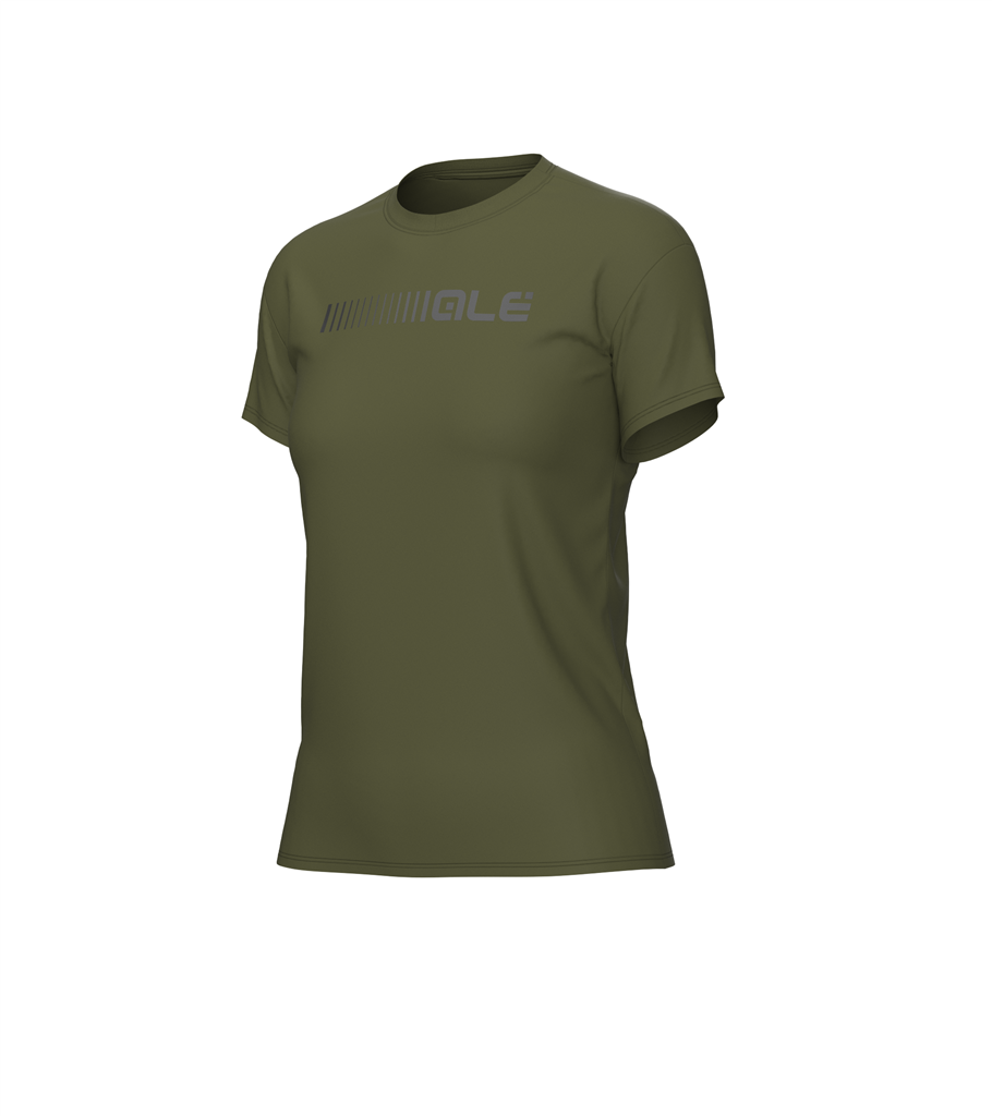 T-Shirt Donna Al LADY VERDE MILITARE