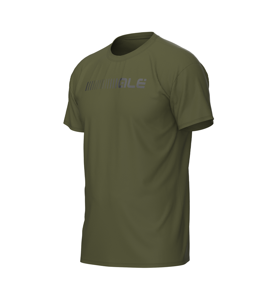 T-Shirt Uomo Al VERDE MILITARE