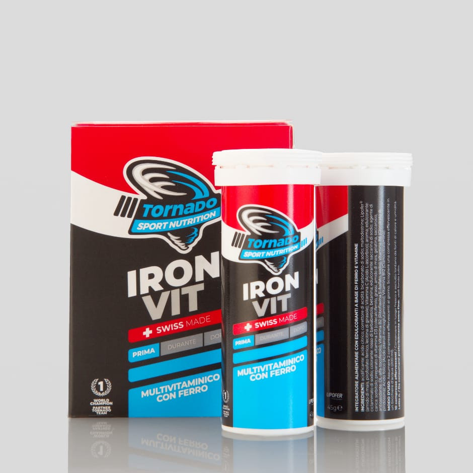 Tornado IRONVIT - 2 Tubetti da 10 compresse  